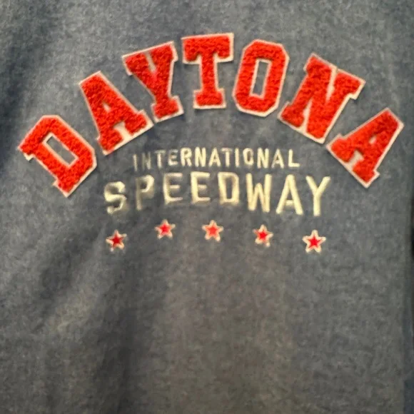 Daytona Speedway Blue Sweater - Size L - Picture 3 of 9